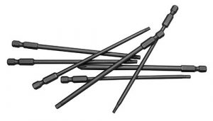 BATO 1/4" Bits 6kt. 2,0 x 127 mm. 10 stk. pk.