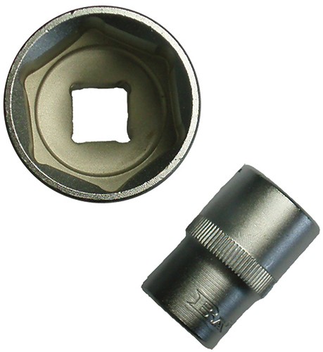 Top kort 1/2" 29mm. 6 kt. EasyDrive.