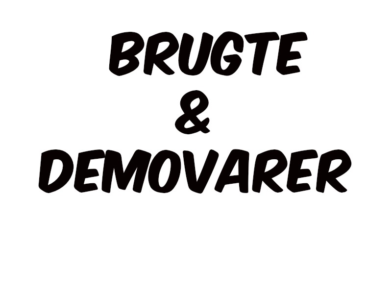 Brugte varer og demovarer