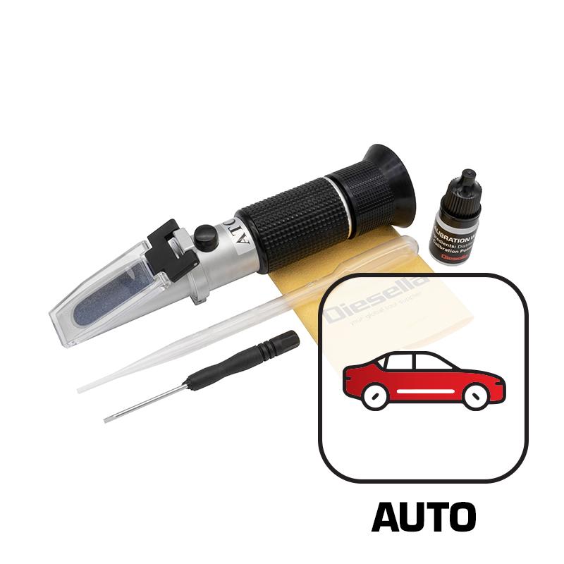 Refraktometer Auto (EG/PG/CW/BF/Adblue) med "ATC"