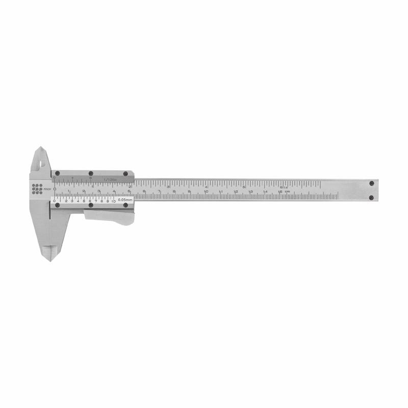 Skydelære med klemlås 0-150 x 0,05 mm
