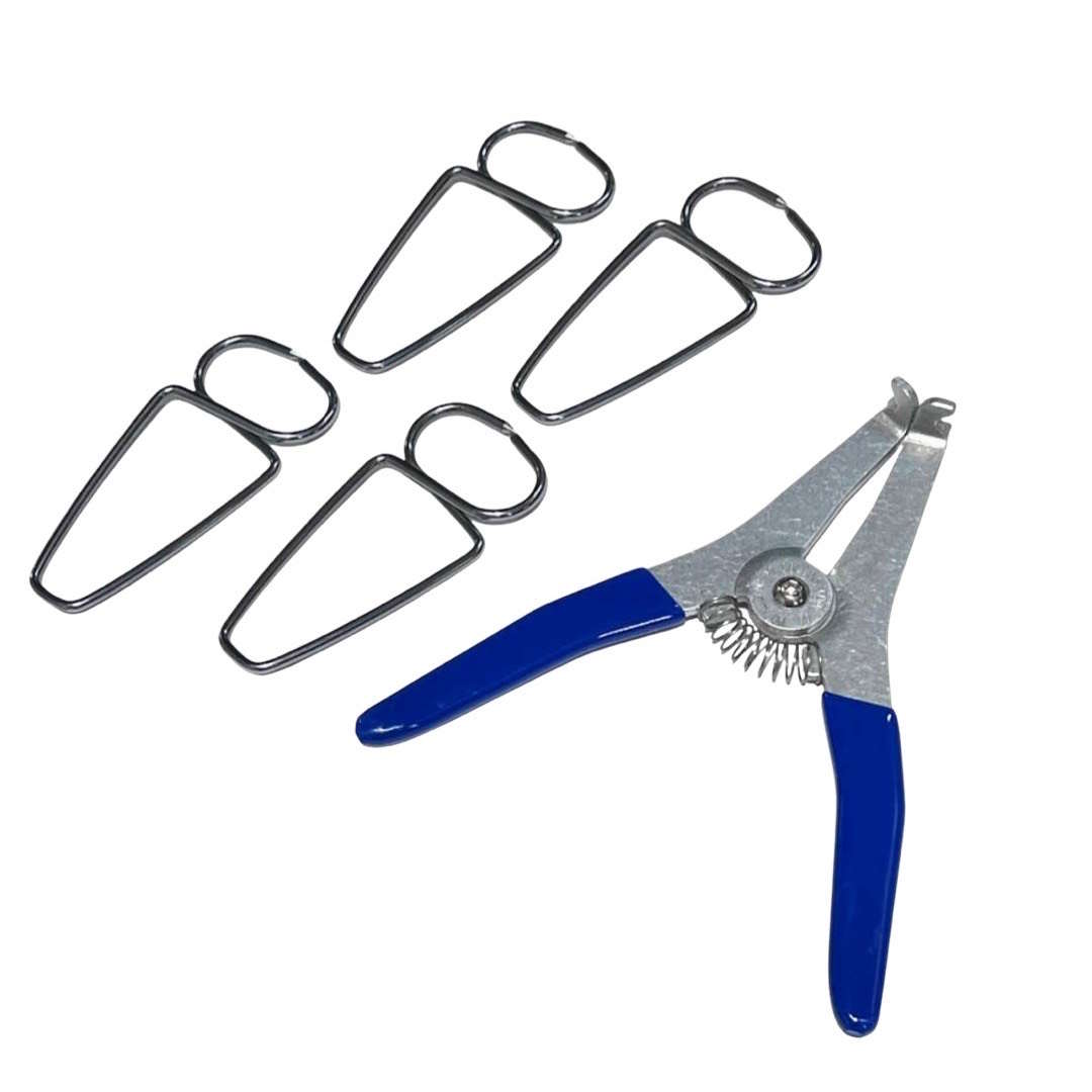 Miter Clamps Tang + 4 stk miter clamps