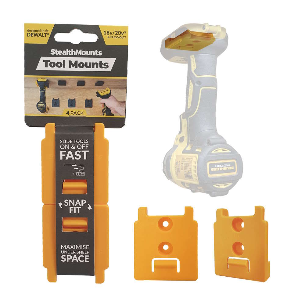 Stealthmounts batteriholder til DEWALT (6 stk)