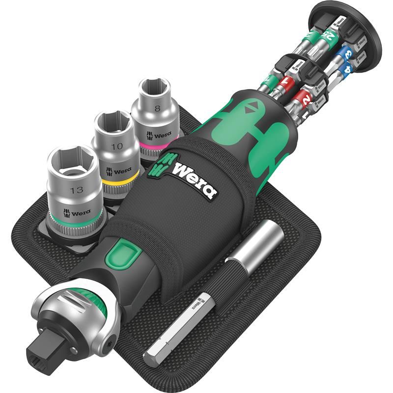 Wera 8009 Zyklop Pocket Set 2, 18 Dele