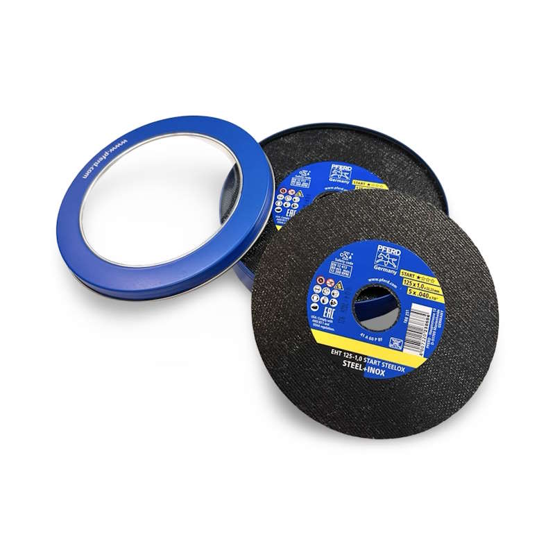 PFERD SKÆRESKIVE Ø125X1,0 MM (10 STK I PLASTKASSE)