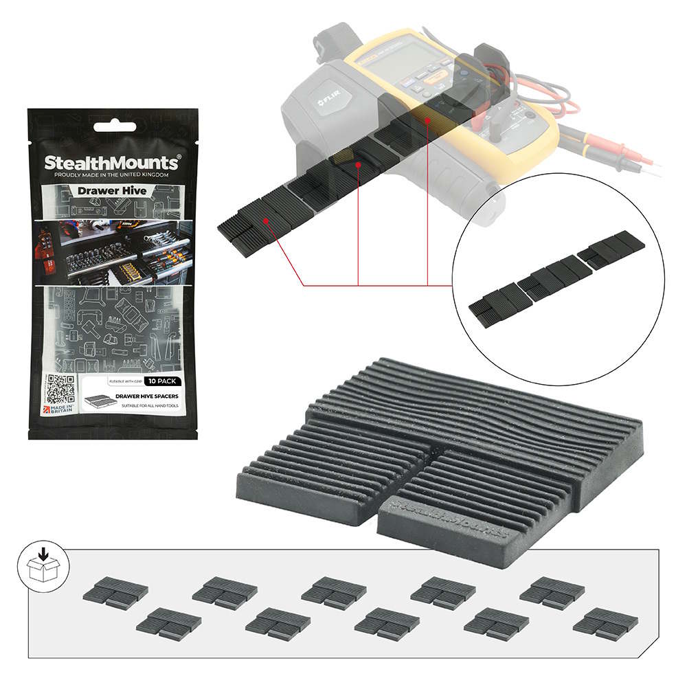 StealthMounts Drawer Hive Spacer – 10 stk